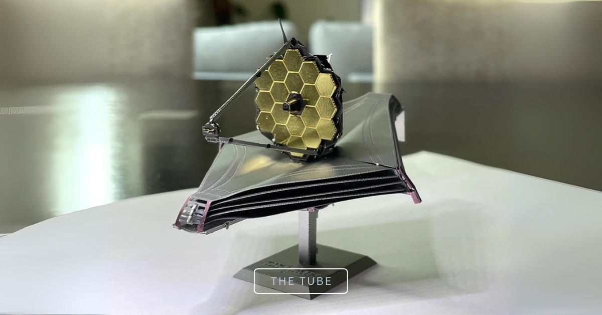 Explore the Universe at Home: The James Webb Space Telescope Model Kit Experience