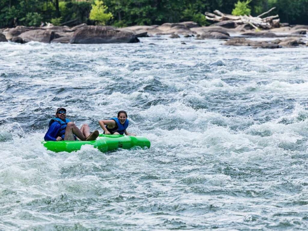 Tubing the Saluda River