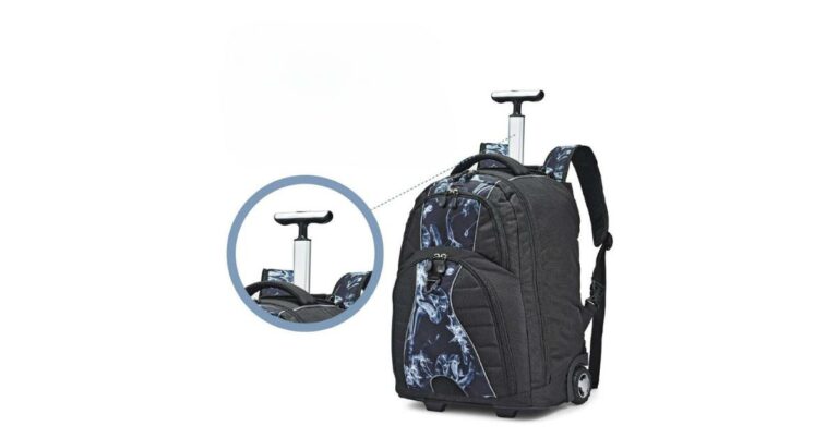 Single Tube Telescoping Handle Backpack