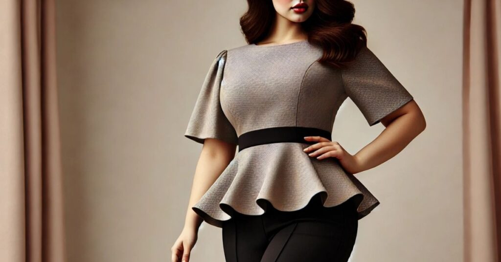 How to Wear a Peplum if You Have Curves